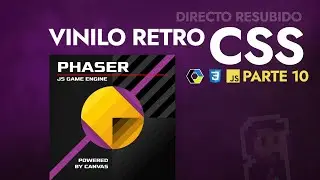 Vinilos retro CSS (Día 10): Phaser