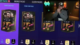 WOW!! 15X PRIME ICON PACKS ON ONE ACCOUNT! - FIFA 21