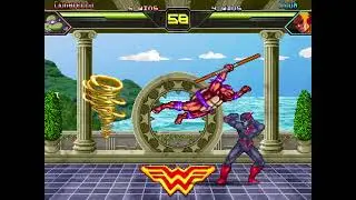 TMNT x Justice League Turbo @ Combo Breaker 2023: Psychoblue vs SentaiSlayer