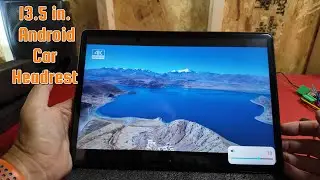 Is This 13.5 Inch Android Car Headrest Monitor the FUTURE of In-Car Entertainment? AINAVI