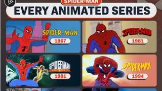Evolution of  #spiderman  tv show 