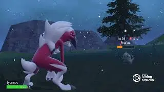 Pok&eacute;mon Violet - Catching Lycanroc (Night Form) & Fraxure!