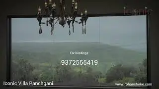 🌧️ Iconic Villa Panchgani | Luxury Stay in Monsoon Bliss 🌿🌸