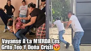 Teo Y Doña Tina Sacan A Urvin Y A Amanda De La Casa de Eddy, Vayan A CH1M4R A Otro Lado😡