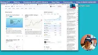 Bitcoin Ethereum Axion Altcoins News, Markets and Prices Live Chat!