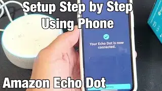 Echo Dot: пошаговая настройка (синхронизация/сопряжение) с iPhone или телефоном Android