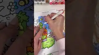 Battle of the markers: round 4 🔥 #coloring #colouring #art #marker #challenge #markers #diy #asmr