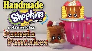 Season 2 Shopkins: How To Make Pamela Pancakes Polymer Clay Tutorial!