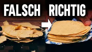So ruinierst du jede Maistortilla - beim Aufw&auml;rmen.