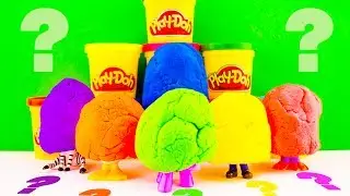 Disney Mario Play Doh Toy Surprise Game! Guess My Little Pony Toy Story Madagascar Kinder Surprise