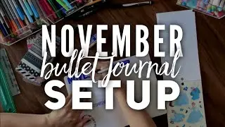 November Bujo Setup - VivaGlamLana