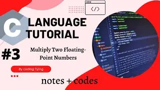 @codingflying  || C Program to Multiply Two Floating-Point Numbers || Easiest way to Understand C