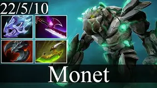 Aster.Monet - Tiny | Carry Gameplay Dota 2 Patch 7.31b