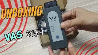 VAS 6154 Interface VAG Diagnostic Tool With OKI Chip for VW Audi Skoda Unboxing