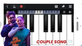 Pushpa 2 - The Couple Song  | Sooseki x Angaaron |  Easy Piano Tutorial   |  Pushpa The Rule