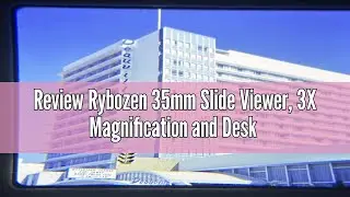 Review Rybozen 35mm Slide Viewer, 3X Magnification and Desk Top LED Lighted Illuminated Viewing and