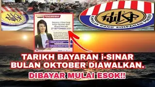 TERKINI!! BAYARAN i-SINAR DIBAYAR MULAI ESOK!! KWSP MALAYSIA