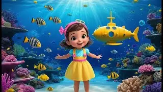 Submarine New Year Underwater Trip | Nursery Rhyme Song for Kids | Baby Learning Songs