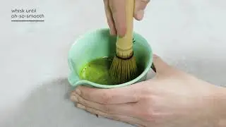 HOW TO MAKE A MATCHA LATTE