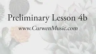 Preliminary Lesson 4b