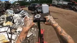 FINISH STRONG FRIDAY & WEEKLY TOTALS!!! #scraplife #scrap #love #scrapmetal #aluminum #hardwork