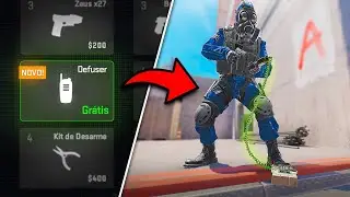 sim, NOVO DEFUSE KIT GR&Aacute;TIS j&aacute; est&aacute; dispon&iacute;vel no CS2 (vai mudar o meta!)