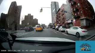 2 cars crashing into each other on purpose from zipcar rental car ( NEW YORK )