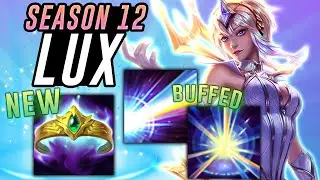 SEASON 12 LUX IS INSANE! NEW AP ITEM IS BROKEN!