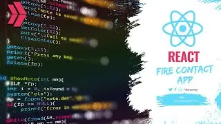 React Workshop | Fire Contact App