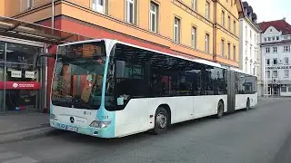 Mitfahrt: SVE Esslingen Mercedes Benz Citaro O530 Facelit G Wagennummer 151 Ex RNV Heidelberg 
