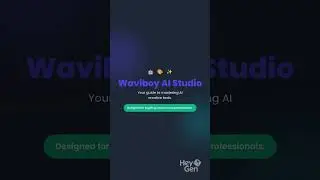Waviboy AI Studio [ AI Creative Studio ] | Latest update  #shorts #ytshorts #youtubeshorts