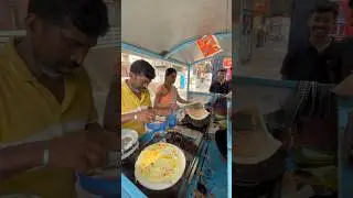 Best street food at Indiranagar #streetfood #dosa #eggdosa #dosarecipe #bengaluru #indiranagar
