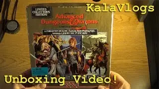 KalaVlog 10 - SSI Forgotten Realms Gold Box Trilogy Unboxing