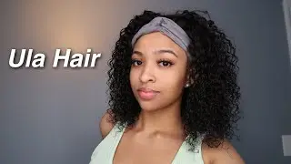 14 Inch Deep Curly Bob ULA HAIR Headband Wig❗️Review
