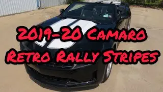 2019 Camaro Retro Rally Stripes