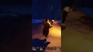 Snow Biome At Night in ARK Ascended