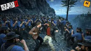 RDR2: But 1000 Arthur Morgans VS Micah in the Last Mission (part 2)