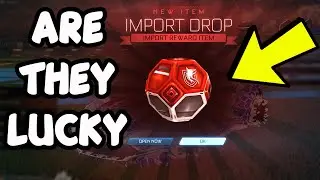 How LUCKY is the IMPORT DROP | Rocket League Drop Opening