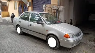 Maruti Esteem Diesel | New Wheel Covers Installed | Torque by Saad