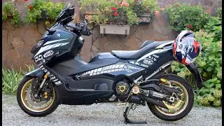 T MAX 560 TECH MAX DARK PETROL NO LIMITS WORLD RECORD FOREVER