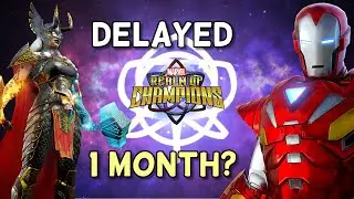 Global Release has Been Delayed Until Next Month! | MROC News | Marvel Realm of Champions