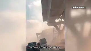 Second Thai Crane Collapse In Days Kills Two On Highway | HOY International Business Channel