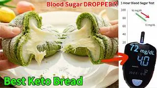 BEST Keto Bread for Diabetics? 🩸 Blood Sugar Test Results! (No Flour, No Sugar)