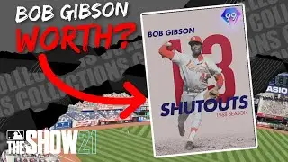 BOB GIBSON CARD REVIEW! NO MONEY SPENT IN MLB THE SHOW 21 |  Diamond Dynasty Helpful