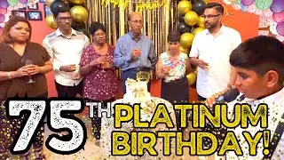 Celebrating Papa’s 75th Birthday! 🎂
