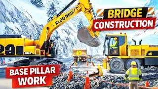 Bridge Base Pillar Construction 😱 | Mega City Simulator Android Gameplay 