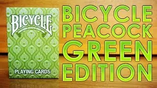 Deck Review - Bicycle Peacock Green Edition Playing Cards