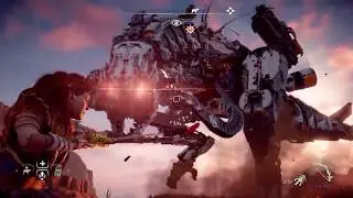 Horizon Zero Dawn UH NG+ Thunderjaw Weakpoint/Weapon/Canister Targeting No Damage