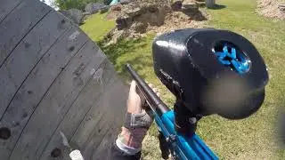 Blastcamp Paintball & Airsoft - WGP Sniper Gameplay