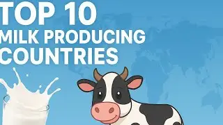Top 10 Milk Producing Countries in the World | Global Dairy Industry Facts